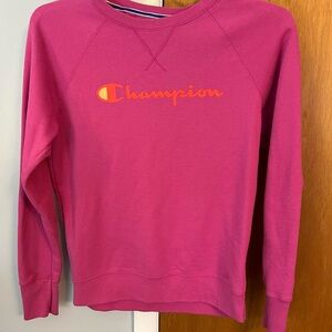 Champion Women's Pink Sweatshirt